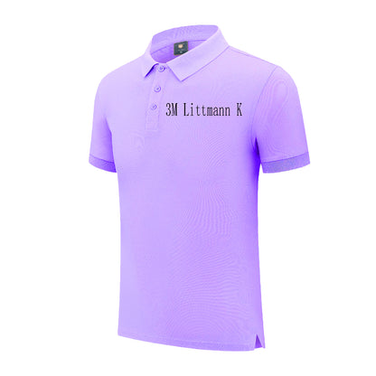 3M Littmann K Men's Linen Shirts Short Sleeve Casual Shirts Button Down Shirt for Men Beach Summer Wedding Shirt