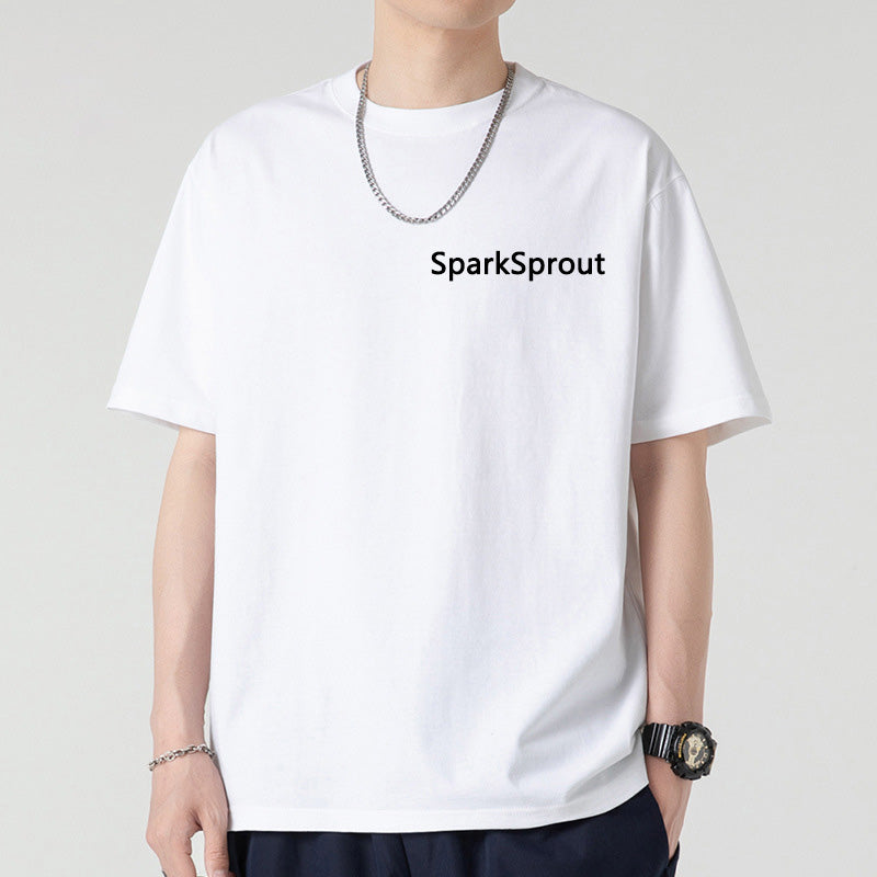 SparkSprout Men's Linen Shirts Short Sleeve Casual Shirts Button Down Shirt for Men Beach Summer Wedding Shirt