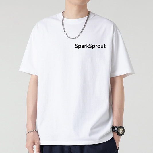 SparkSprout Men's Linen Shirts Short Sleeve Casual Shirts Button Down Shirt for Men Beach Summer Wedding Shirt