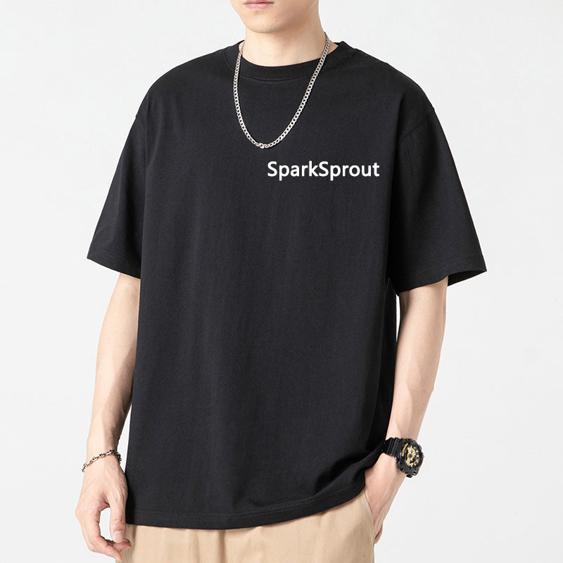 SparkSprout Men's Linen Shirts Short Sleeve Casual Shirts Button Down Shirt for Men Beach Summer Wedding Shirt