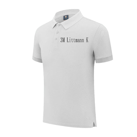 3M Littmann K Men's Linen Shirts Short Sleeve Casual Shirts Button Down Shirt for Men Beach Summer Wedding Shirt