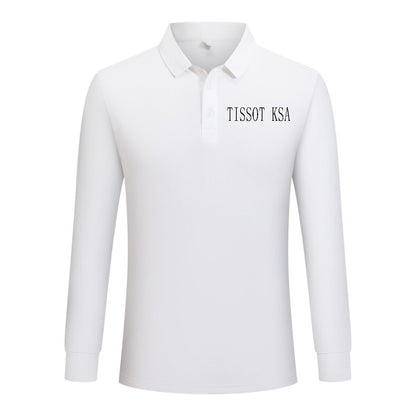 TISSOT KSA Men's Linen Shirts Short Sleeve Casual Shirts Button Down Shirt for Men Beach Summer Wedding Shirt