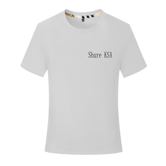 Shure KSA Men's Linen Shirts Short Sleeve Casual Shirts Button Down Shirt for Men Beach Summer Wedding Shirt