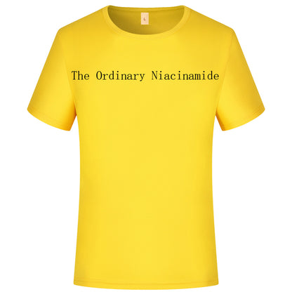 The Ordinary Niacinamide Men's Linen Shirts Short Sleeve Casual Shirts Button Down Shirt for Men Beach Summer Wedding Shirt