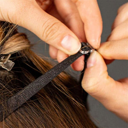 Tiokkss Face Lift Tapes and Bands, Facelift Bands with Clips, Face Lift Tapes and Bands with Clip(Single Belt, Brown)