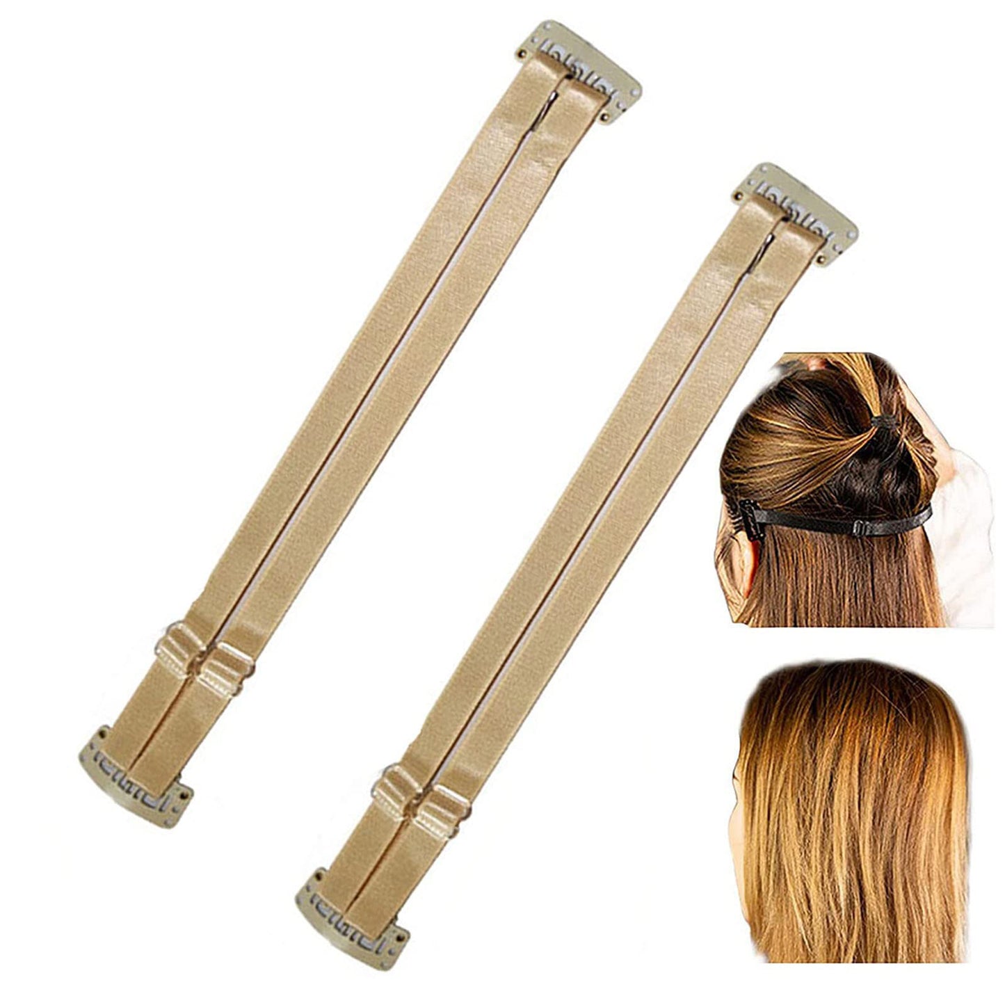 Tiokkss Face Lift Tapes and Bands, Facelift Bands with Clips, Face Lift Tapes and Bands with Clip(Double Belt, Beige)